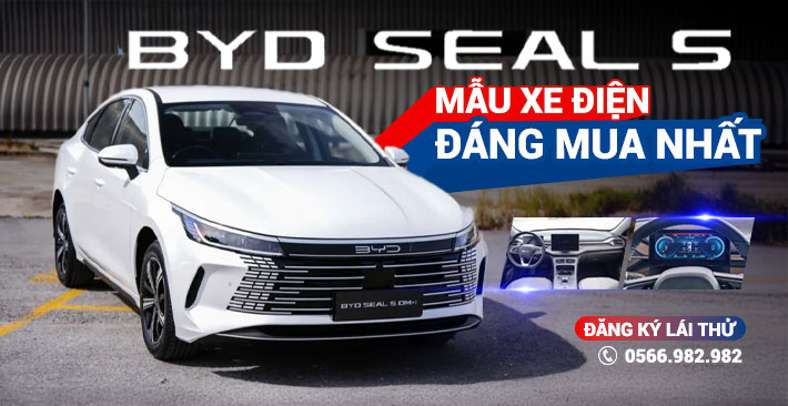 BYD Seal 5: Mẫu Sedan Điện Đáng Mua Nhất Năm